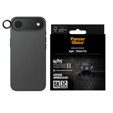 PanzerGlass Hoops Ceramic Lens Protector for iPhone Air